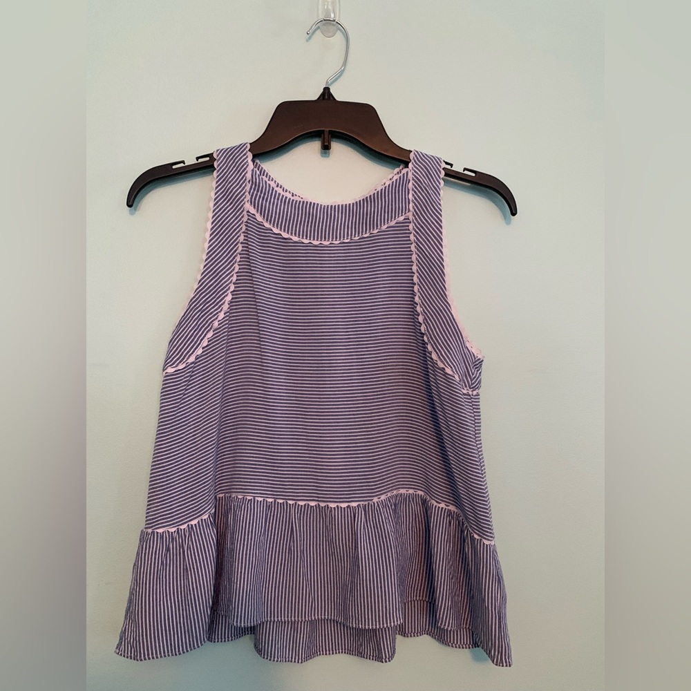 Altar’d State Cropped Peplum Tank